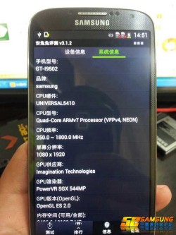 GALAXY Sư GT-I9502ع